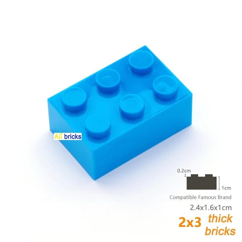 50 шт. 3002 Кирпичик 2x3 Коллекции Кирпичиков Оптом Модульные Игрушки GBC Для Технических MOC DIY Строительные Блоки Подарки Совместимые Асс