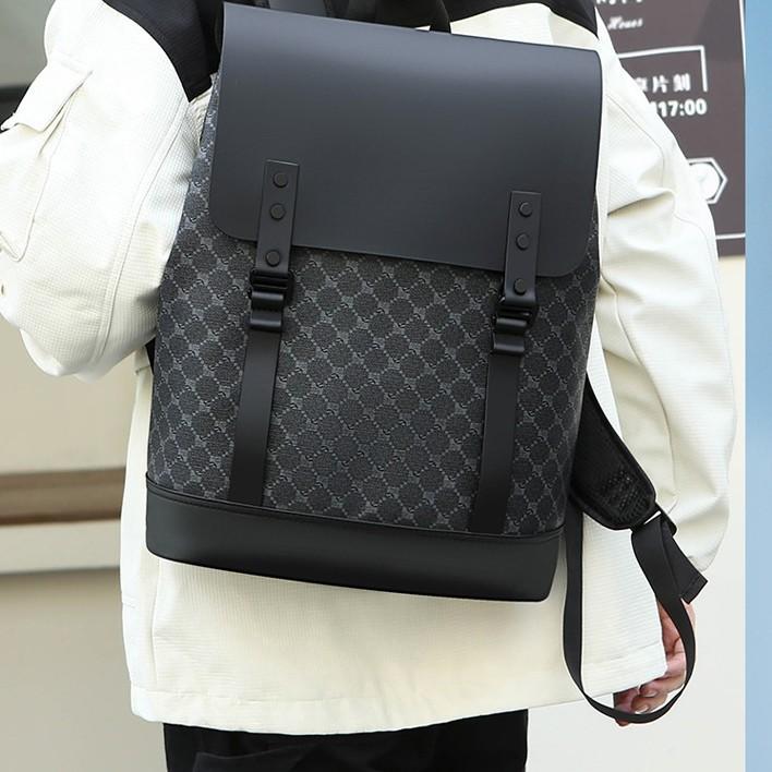 Backpack Men'S Backpack Large Capacity Business Travel Computer Bag Casual Student School Bag Fashion Backpack