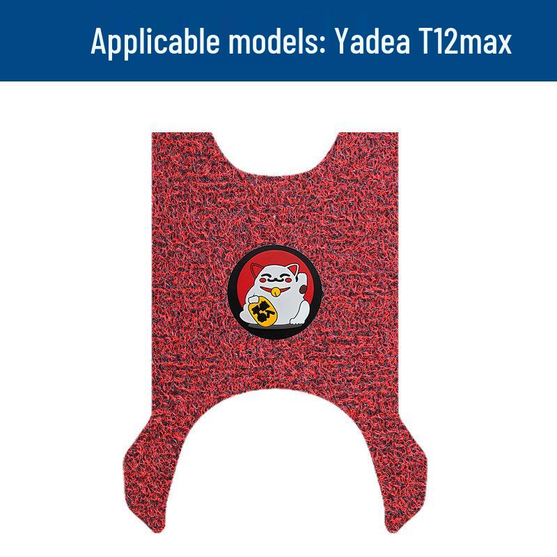 Yadea T12max Electric Scooter Waterproof Anti-slip Coil Foot Mats