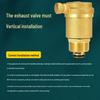 Brass Automatic Air Vent Valve for Water Pipes & HVAC Systems - Bleed/Release Valve 1/2", 3/4", 1"