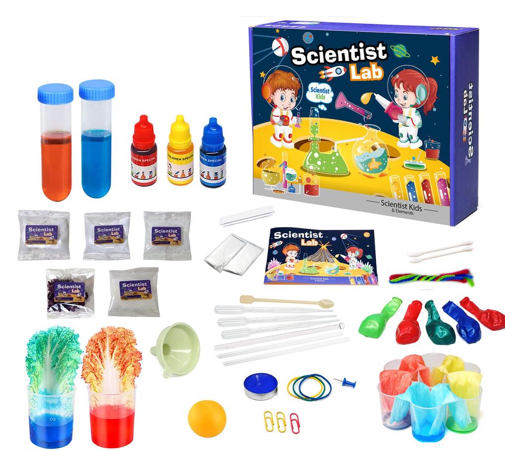 Children's Science Experiment Kit for Elementary and Kindergarten: DIY Physics & Chemistry Projects