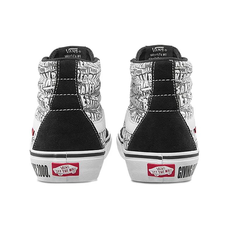 Vans Baker SK8 Hi Pro 'Black White' (Unisex) Skate Shoes VN0A45JDV0B