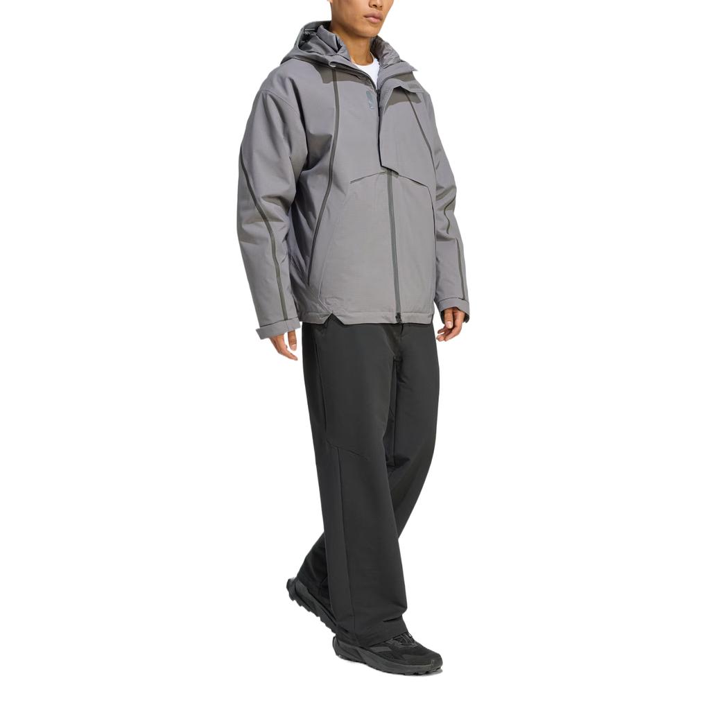 Adidas Xploric Waterproof Windproof Comfortable Minimalist Solid Color Jacket Men Jacket JV8696