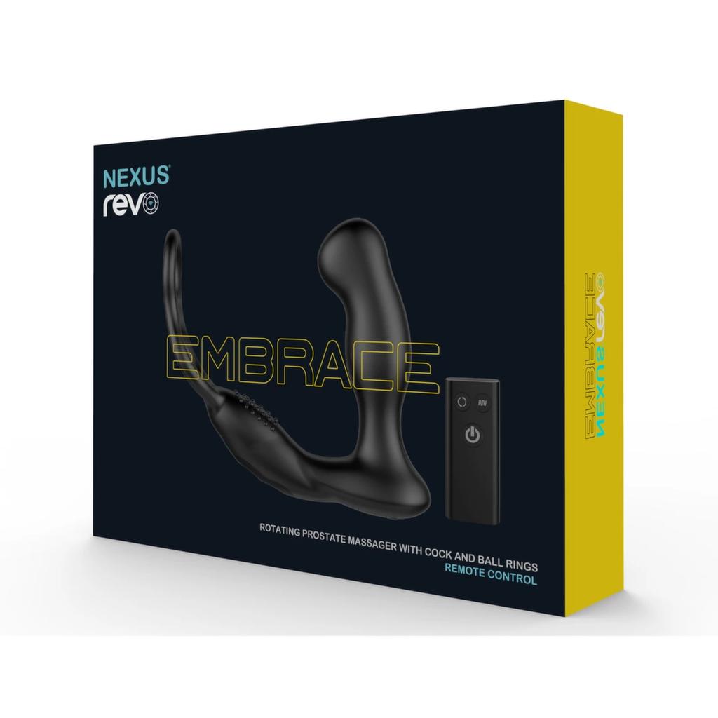 Vibrating Prostate Massager with Ring - Nexus Revo Embrace