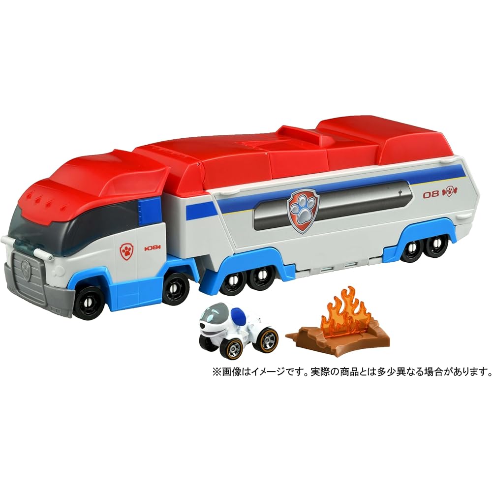 Takara Tomy Paw Patrol Paw Patroller Toy for Kids Age 3 and Up with Lights and Sounds
