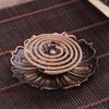 1 PC Incense Burner Lotus Shape Metal Burner Holder Incense Plate Stick Cone Incense Aromatherapy Craft