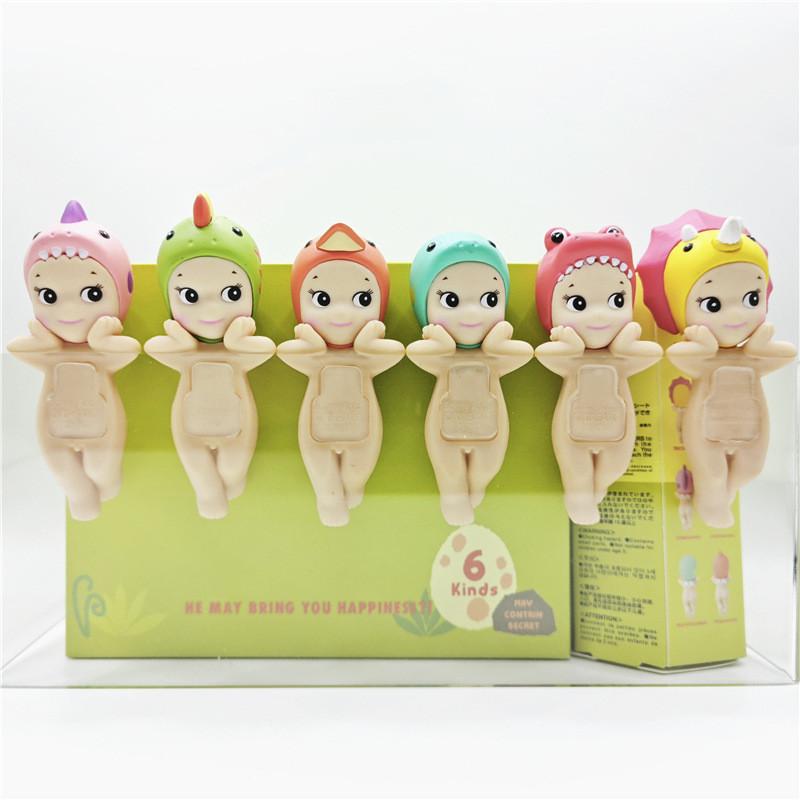 Hippers Sonny Angel Лежачая кукла Серия Динозавры Слепой бокс Модель Подарок Фестиваль