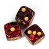 Poludie 10 шт. D6 шестигранные игральные кости 16 мм забавные игровые кости для ролевых игр, клубных азартных игр, настольных вечеринок, барных настольных игр, аксессуары для настольных игр