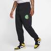 Спортивные штаны Air Jordan MJ с принтом, повседневные, на флисовой подкладке, длинные, черные, мужские, CT6725-010