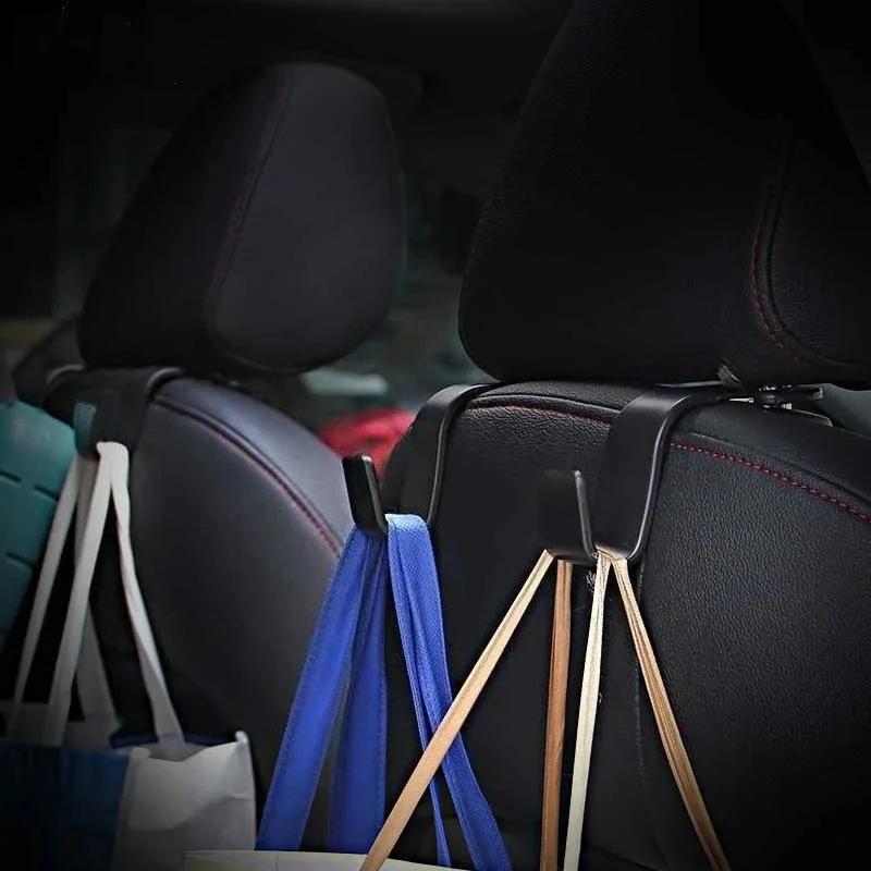Creative Car Interior Hooks 2PCS - Seat Back, Multifunctional Car Shelves, Seat Headrest Hooks, Car Storage