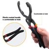 1pc 10 Inch/12 Inch Oil Filter Clamp Type Wrench Auto Repair And Maintenance Tool Oil Grid Pliers Car Disassembly Hand Tools