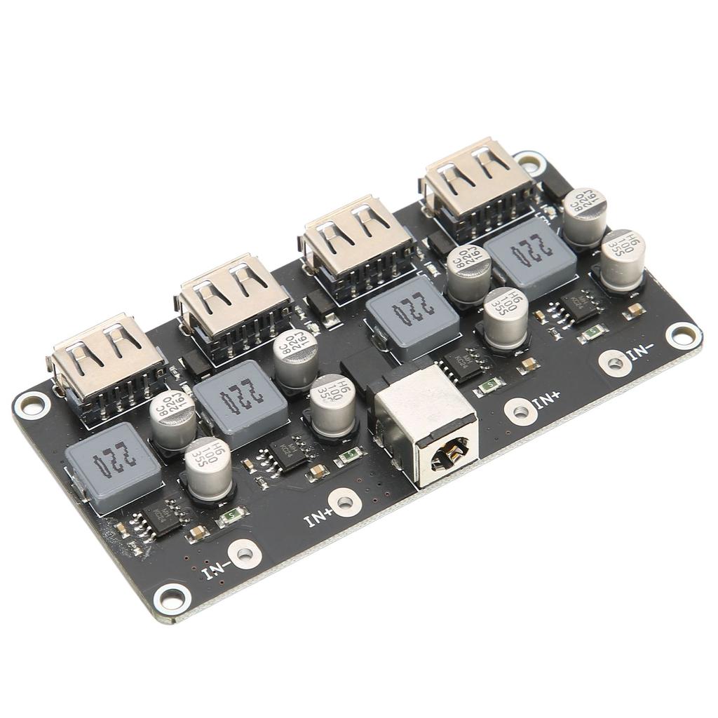 4-канальный модуль быстрой зарядки 12 В 24 В в QC3.0 Power Buck USB зарядное устройство для телефона плата преобразователя