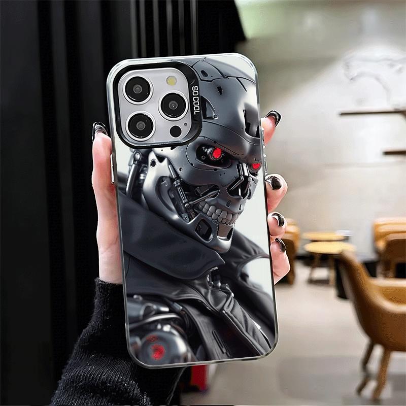 Terminator Arnold Schwarzenegger Shockproof Phone Case for iPhone 17 Air 16 16E 15 Pro Max 14 Plus 13 Mini 12 Back Cover Anti Fa