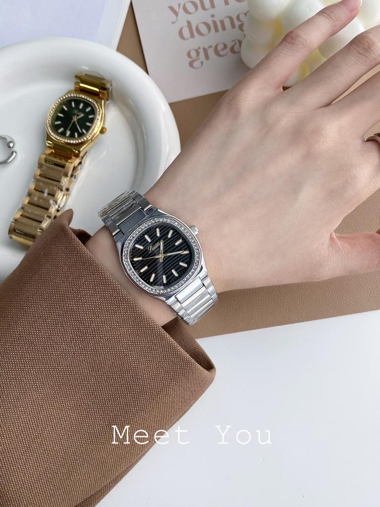 New Luxury And Stylish Women'S Stainless Steel WatchHigh-End Luxury Ladies' Wristwatch, Women'S Quartz Watch, Women'S Timepiece.