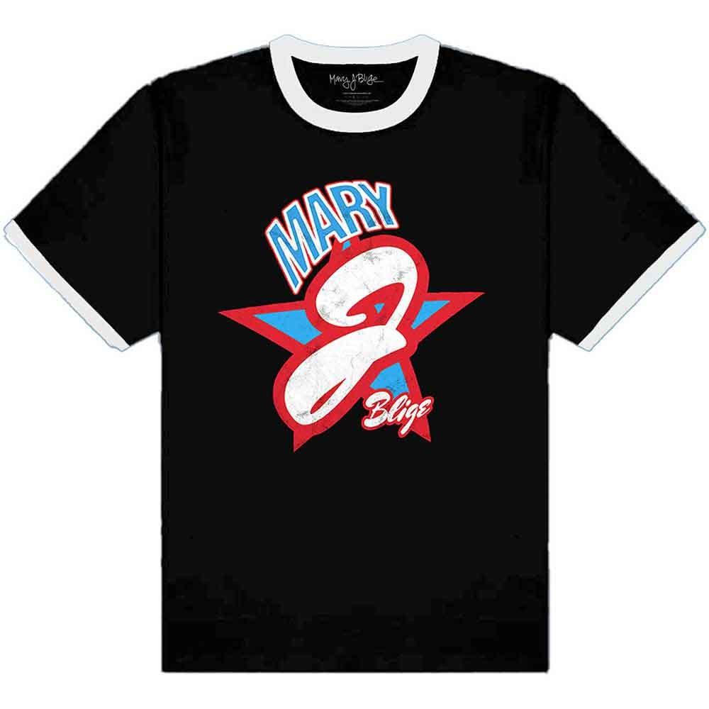 Mary J Blige Americana T-Shirt Multicolour New