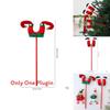Christmas Elf Leg Fabric Decoration With Cartoon Style For Holiday Tree Accessories