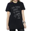 AC/DC Womens/Ladies For Those About To Rock Cannon Cotton Boyfriend T-Shirt