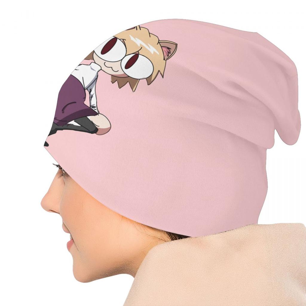 Аниме кошка девушка Neco Arc капот шляпа вязаные шапки унисекс женские крутые унисекс взрослые теплые зимние шапки Skullies шапка
