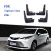 НОВЫЙ ДЛЯ Toyota Sienna Брызговик Крыло Брызговики Защитные щитки Брызговики Автомобильные аксессуары Auto Styline Передние Задние 4 шт.