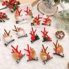 Korean Reindeer Christmas Hair Clip for Girls and Babies
