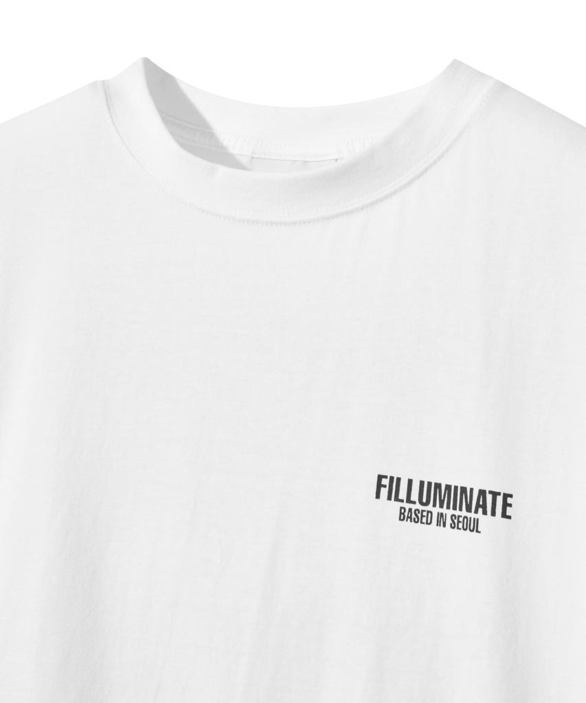 Футболка с графическим принтом FILLUMINATE Contrast - Белый
