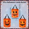 Halloween Candy Bucket with LED Lights