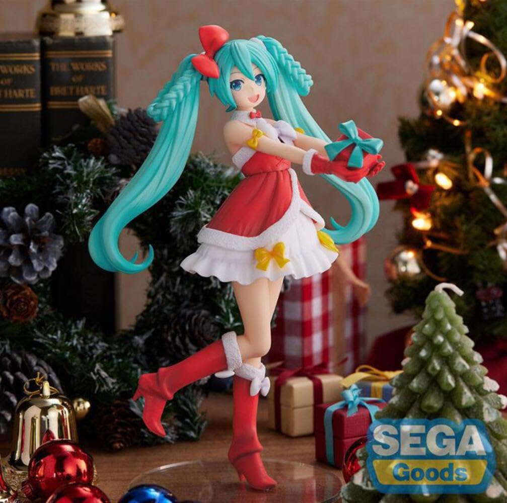 SEGA Серия Hatsune Miku Супер Премиум Фигурка Hatsune Miku Рождество 2022
