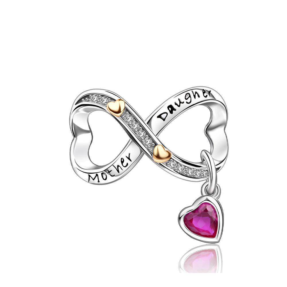 S925 Silver DIY Heart Bead Jewelry Making Kit Craft Accessories Charms Bracelet Necklace Supplies