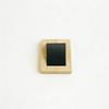 Bamboo Earring Display Stand Easy to Assemble Soft Velvet Lining Multi Slots for Jewelry Shops Home Earring Display Use