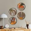 4 Hollowed-out Country Farmhouse Wall Art Decoration Bohemian Sculpture for Living Room Bedroom Country Courtyard Housewarming