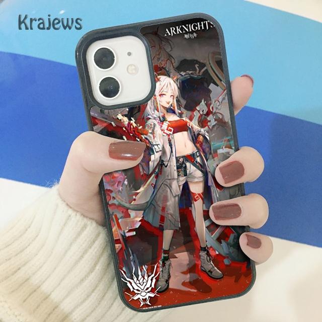 Мягкий чехол для телефона Krajews Amiya Ansel Arknights для iPhone 14 5 SE 6s 7 8 plus X XR XS 11 12 13 pro max Samsung S21 S22ultra