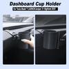 Car Cup Holder for Tesla New Model 3/Y 2025, Dashboard Drink Holder Co-Pilot Beverage Storage with Hidden Design
