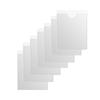 10Pcs Self-Adhesive Plastic Pockets Holders Label Stickers For Protection 7*10Cm