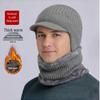 Men's Cross-Border Winter Ear-Protecting Duckbill Hat - Warm, Thickened, Plus Velvet for Middle-Aged and Elderly