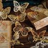 10 листов Junk Journal, винтажный пожелтевший кофе, полый кружевной материал, бумага, сделай сам, скрапбукинг, коллаж, дневник, декор для альбома