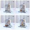 Large Capacity Wooden Pen Holder Ocean Style Pen Container  Office Desktop Decoration