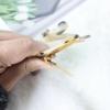 8 см Корейский стиль Стразы Ацетат Зажим-уточка для непослушных волос и челки