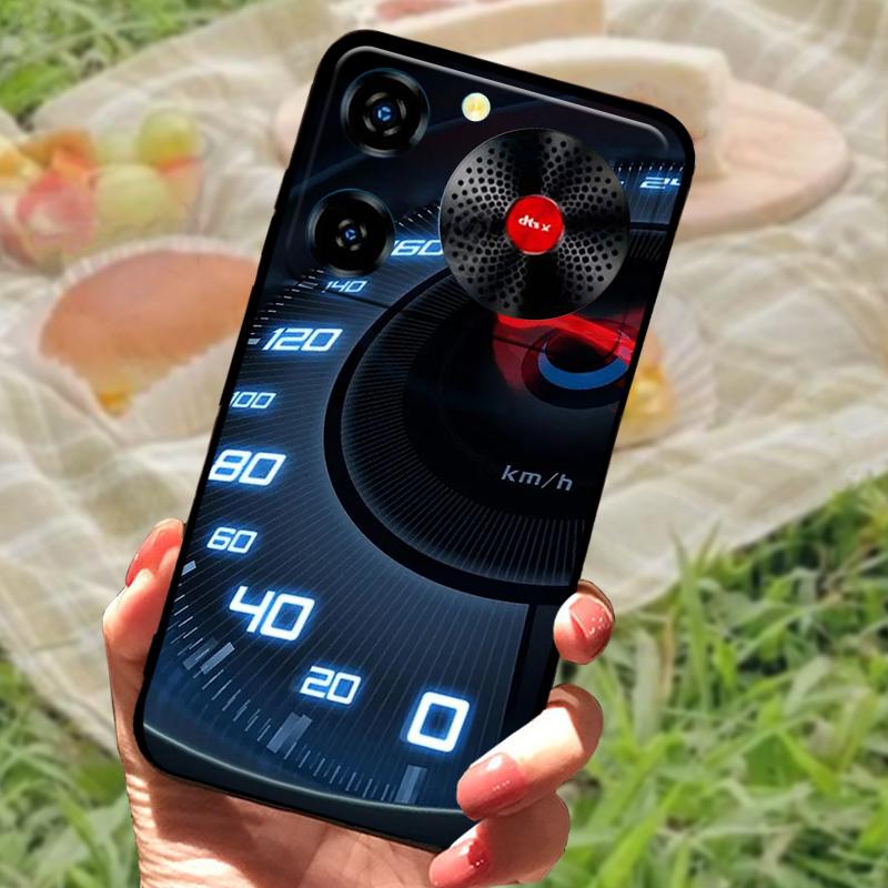 For ZTE Nubia Music Case Shockproof TPU Silicon Black Bumper Cover For ZTE Nubia Music Phone Cases Cute Back Cover Fundas Capa