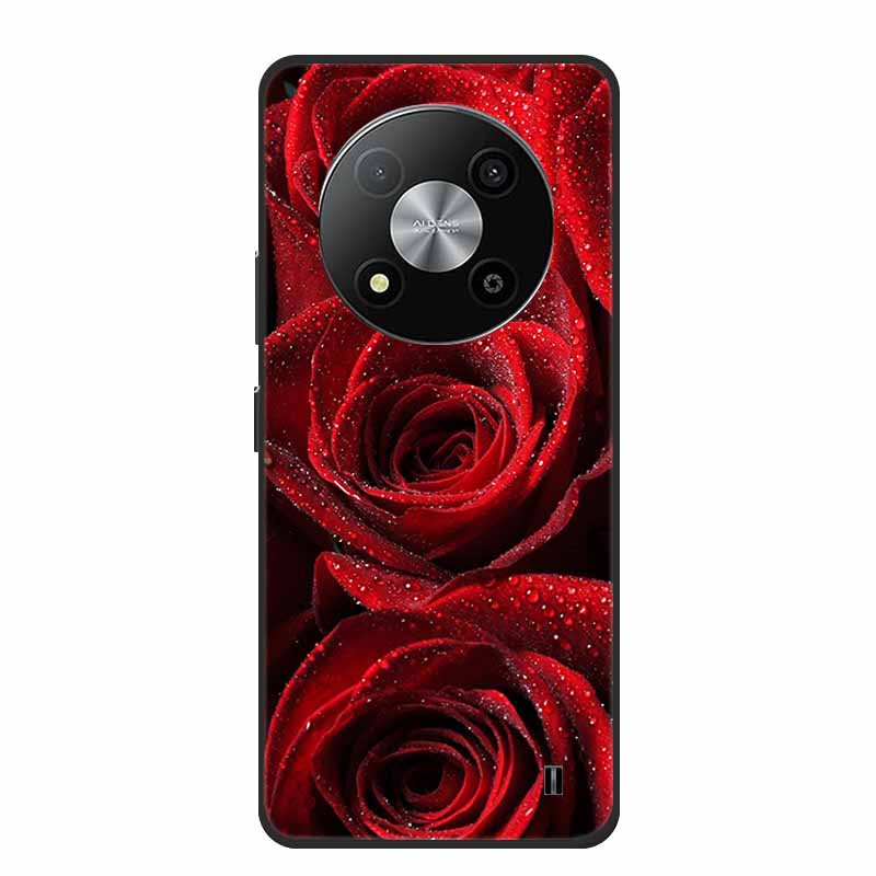 Phone Case For ZTE Blade A73 5G Back Cover Case Black Silicone Shockpoof Soft Funda For ZTE Blade A73 5G Case A 73 6.52" Coque