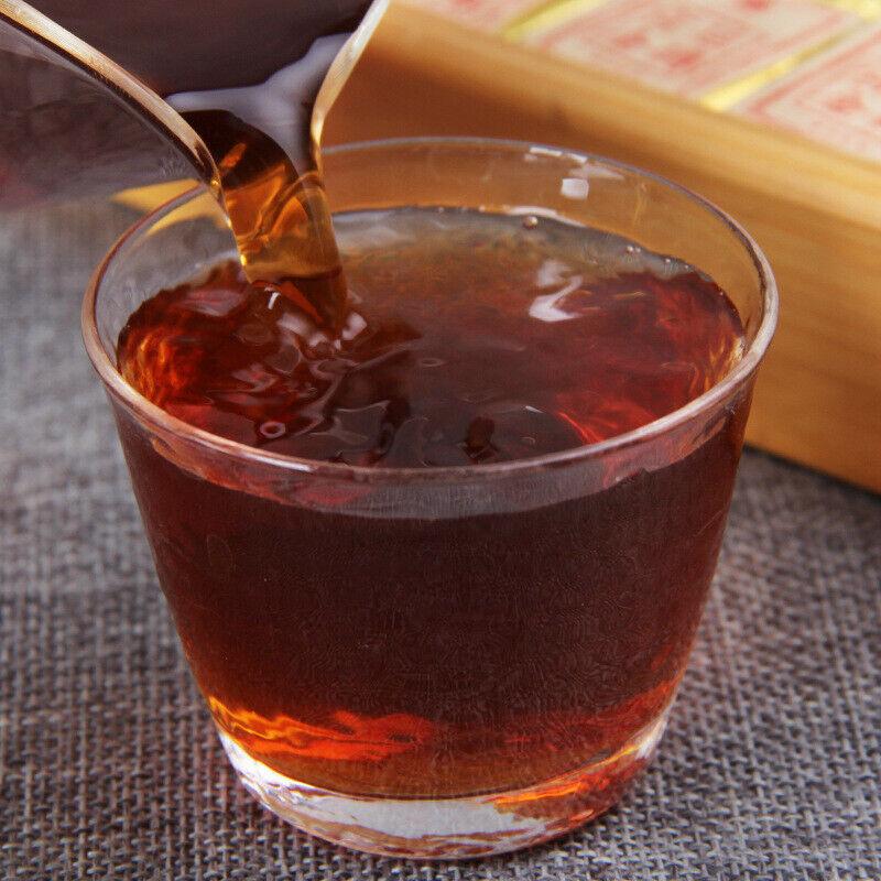 500 г Yunnan Pu'er Palace Чай Пуэр с золотым кирпичом Спелый чай с ароматом мармелада