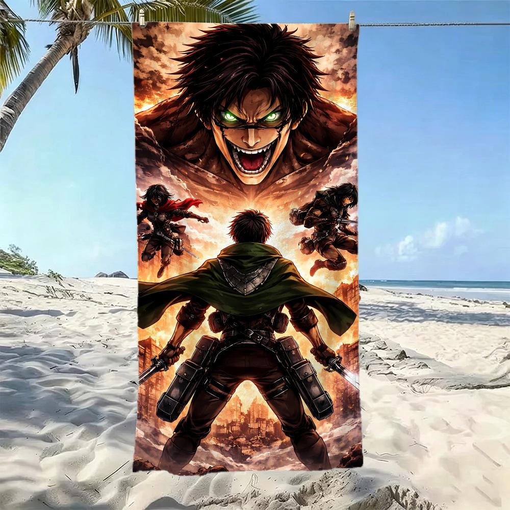 Epic-Attack on TitanS Towel Five-Star Hotel Quality Eco-Friendly Ultra Soft Thick Towels & Beach Towels