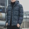 Мужское зимнее камуфляжное хлопковое пальто со съемным капюшоном — теплое, толстое, модное, доступно в больших размерах