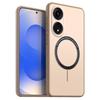 Матовый Полупрозрачный Магнитный Чехол для Телефона OPPO A78 5G Мягкий ТПУ Чехол