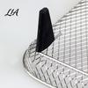 Flexible Silicone Grill Leg Feet for Air Fryer Rack, Triangle Heightening Buffer Pads, Heat Shock Absorbing Tool Resistant Non-slip Replacement Fryer,