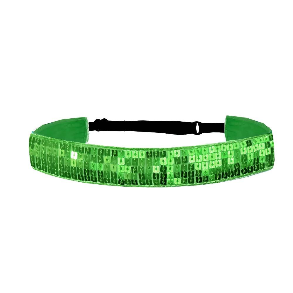 1 PC. Available in Multiple Colors. Ladies' Headband. Sequin Headband. Suitable for Sports and Yoga. Anti-slip. Adjustable. Elas