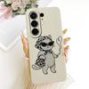 For Tecno Camon 50 Pro 4G CN5c Cute Cat Flower Cartoon Phone Case For Tecno Camon 50Pro 4G Soft Silicone Covers Bumpers