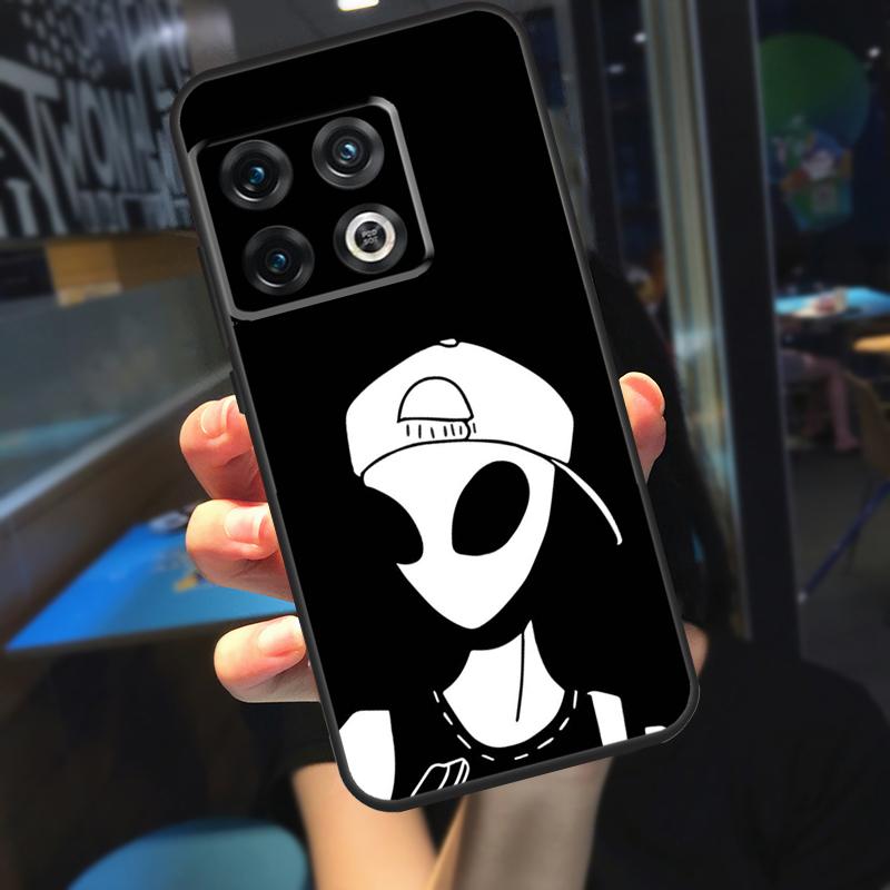 Эстетичный чехол-фунда с инопланетным дизайном для OnePlus 13 12 R 11 9 10 Pro 8T 9RT 10T OnePlus Nord 4 CE 2 3 Lite N30 N20