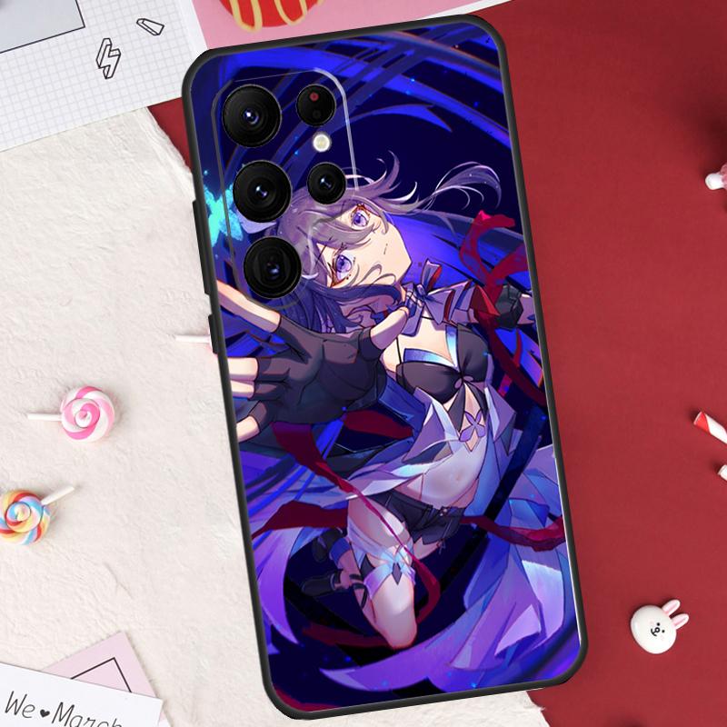 Чехол Honkai Star Rail с персонажем Зеле для Samsung Galaxy S24 FE S20 FE S21 S22 S23 S25 S26 Ultra S10 Plus S25 FE Защитный корпус
