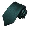 Hi-Tie Мужской шелковый галстук, простые галстуки, атласные, однотонные, зеленого цвета, для выпускного вечера, свадебный комплект