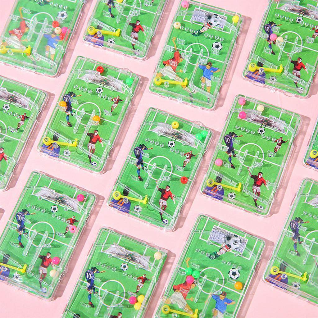 10Pcs Football Party Favors Maze Game Boys Soccer Theme Birthday Party Decoration Kids Christmas Gift Toy Supplies